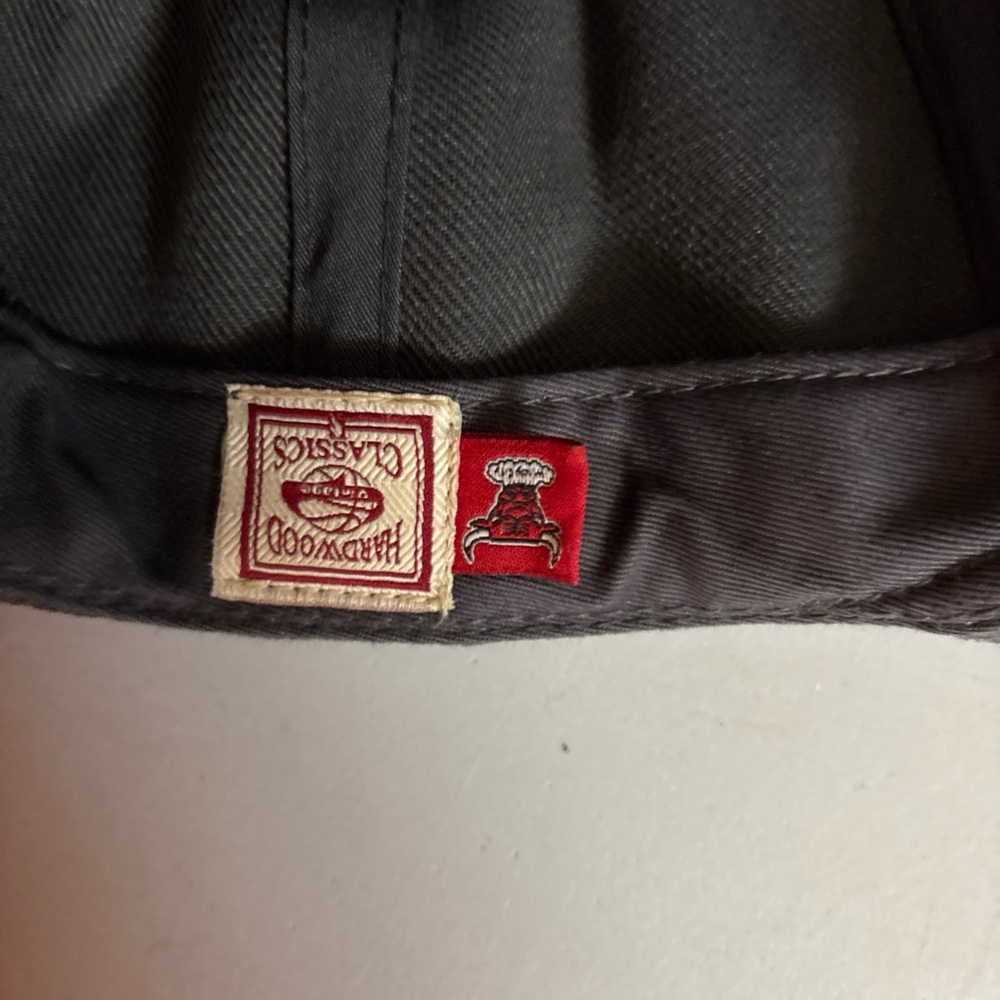 Chicago Bulls Windy City 47 Brand Dark Gray and Black Hat with Neon Green Logo - Picture 8 of 9